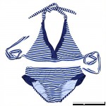 Alvivi Girls Kids Striped Tankini Swimsuit Halter Tops + Bottoms 2PCS Clothes Set  B07DHD8MK5